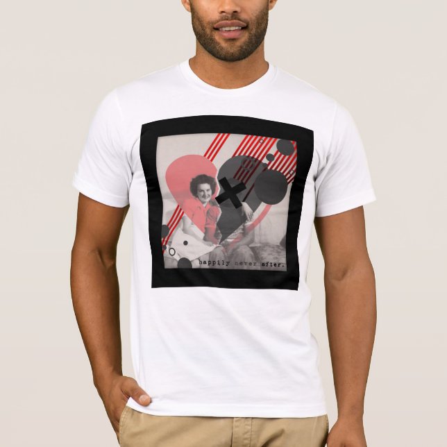 T-shirts Felizmente nunca depois (Frente)