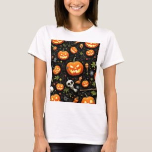 T-shirts femininas do Halloween