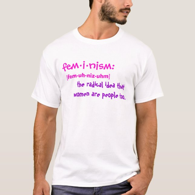 T-shirts Feminismo definido (Frente)