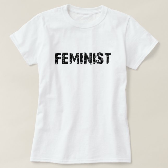 T-shirts Feminista Grunge (Frente do Design)