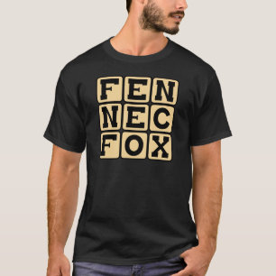 T-shirts Fennec Fox, Raposa Nocturna Pequena