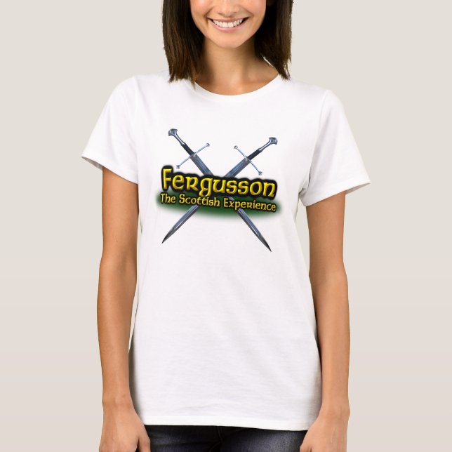 T-shirts Fergusson The Scottish Experience Clan (Frente)
