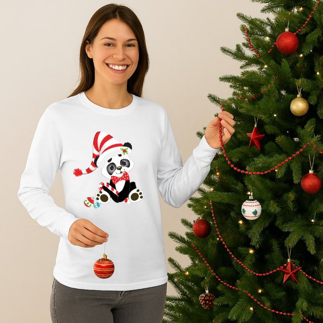 T-shirts Feriado de Natal em Panda (Criador carregado)