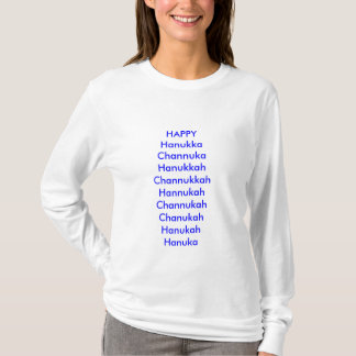 T-shirts Feriado, feliz, humor, hanukka, chanuka, hanukkah,