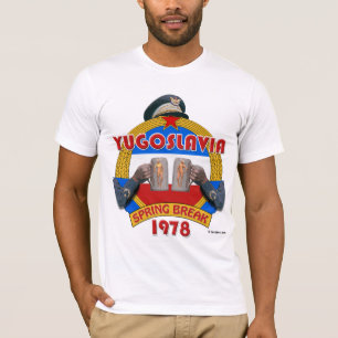 T-shirts Férias da primavera 1978 de Jugoslávia