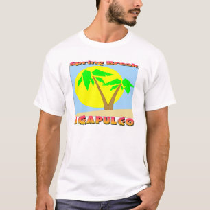 T-shirts Férias da primavera Acapulco