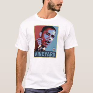 T-shirts Férias do vinhedo de Obama