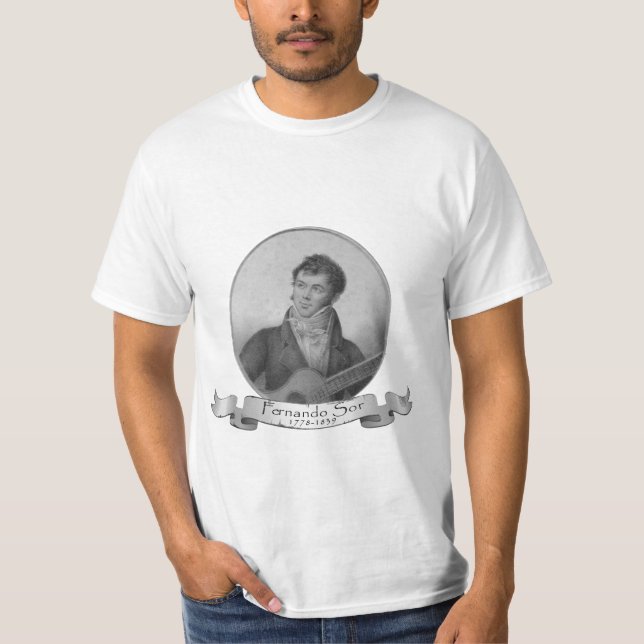 T-shirts Fernando Sor (Frente)