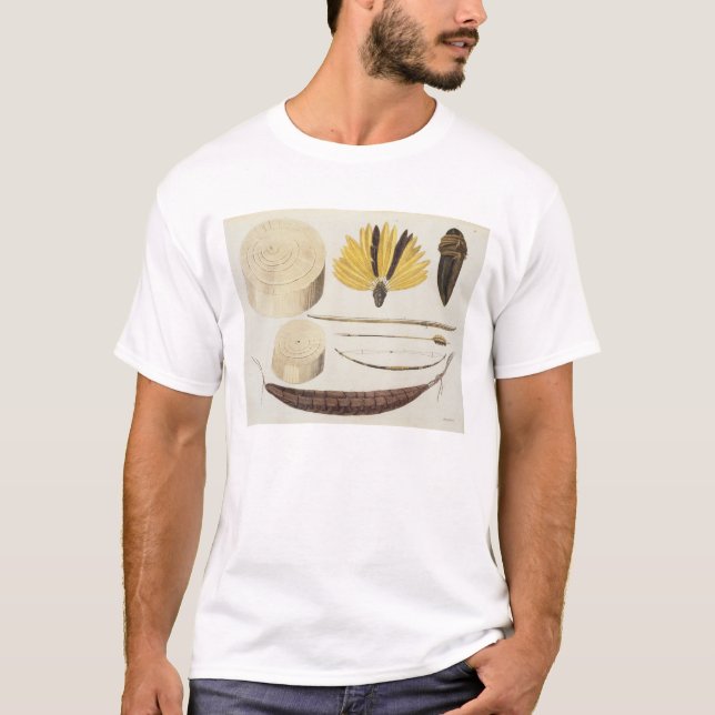 T-shirts Ferramentas, armas e utensílios de Puri e de (Frente)