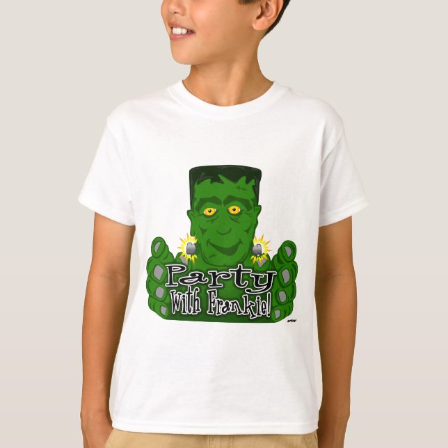 T-shirts Festa Com Frankie! (Frente)