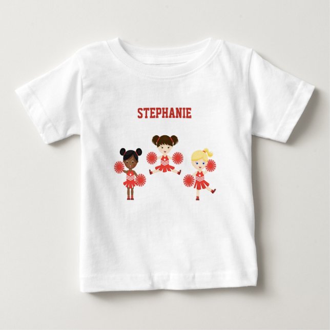 T-shirts Festa de Cheerleader (Frente)