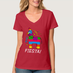 T-shirts Festa de Piñata dos desenhos animados!