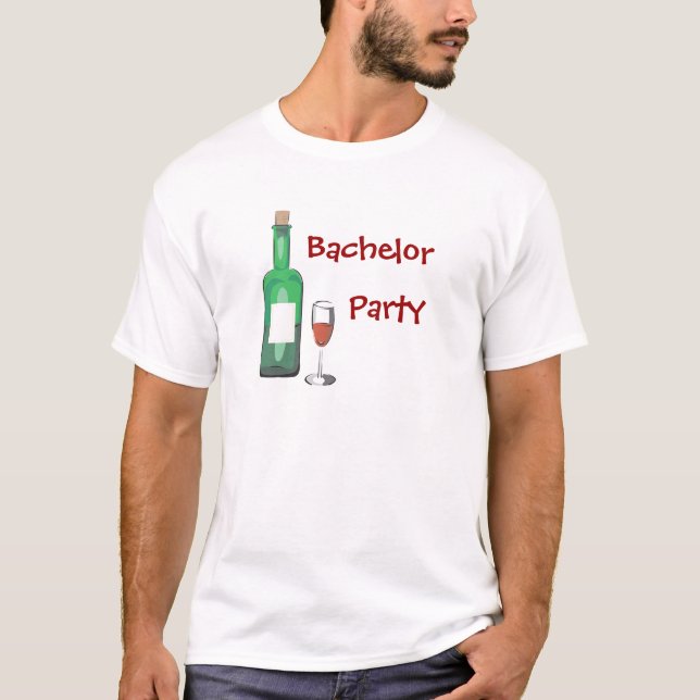 T-shirts Festa de Solteiro (Frente)