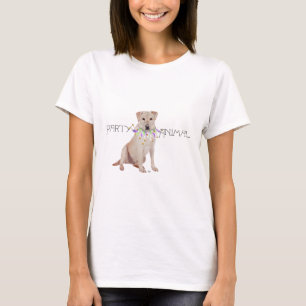 T-shirts Festa do Labrador Retriever Amarelo