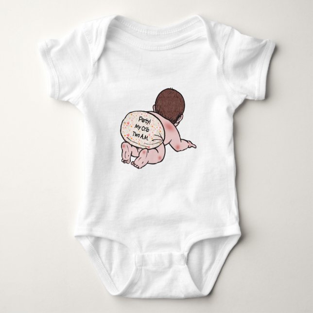 T-shirts Festa Meu Crib Baby (Frente)