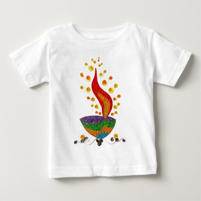 T-shirts Festival 2014 de Diwali (Frente)