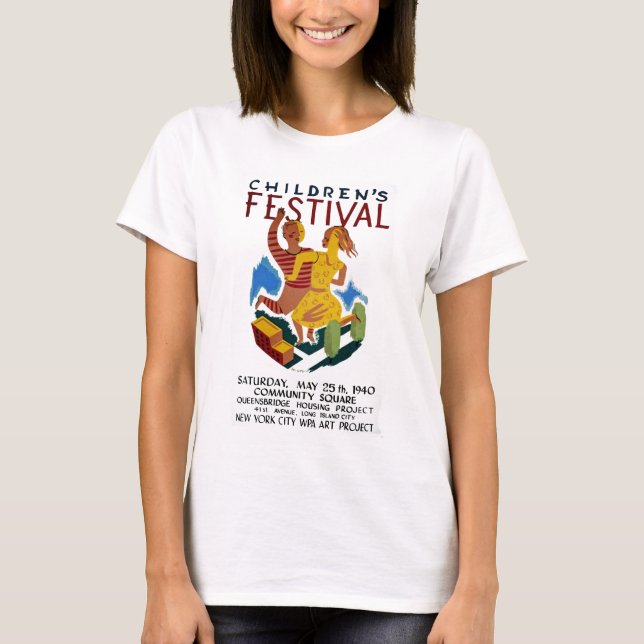 T-shirts Festival da Criança (Frente)