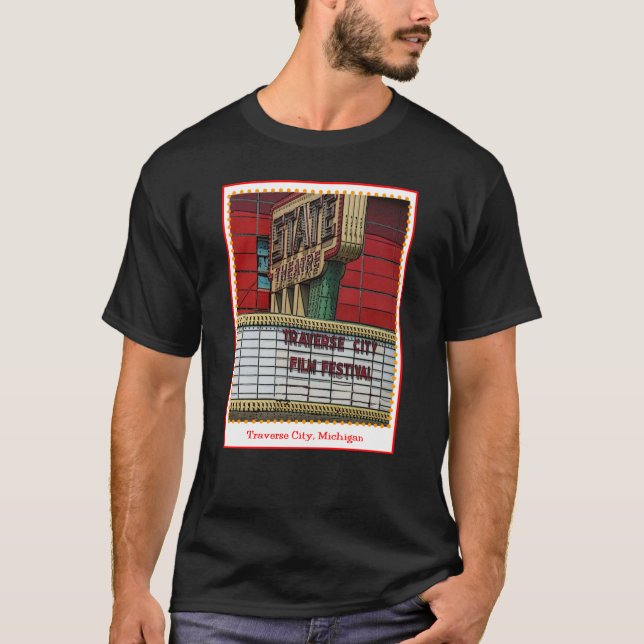 T-shirts Festival de cinema transversal da cidade! (Frente)