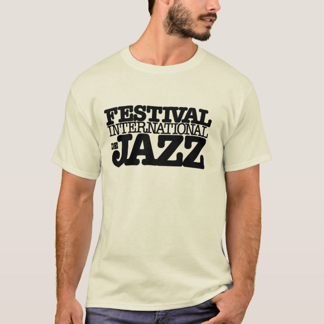 T-shirts Festival de Jazz, (Frente)