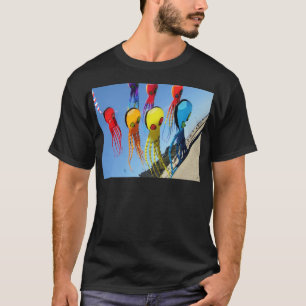 T-shirts Festival do papagaio da cidade de Lincoln na
