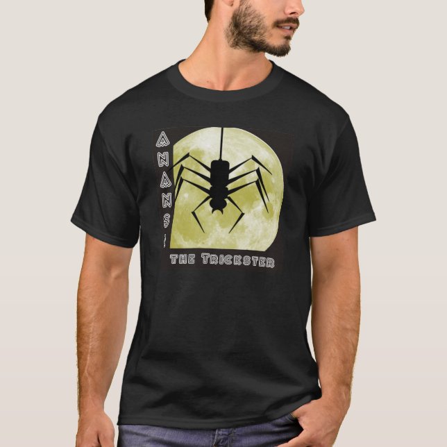 T-shirts Fia Anansi trickster spider aquele spi (Frente)