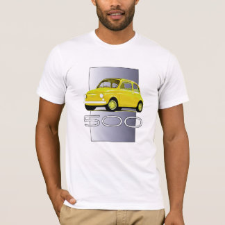 T-shirts Fiat original 500: edição competitiva