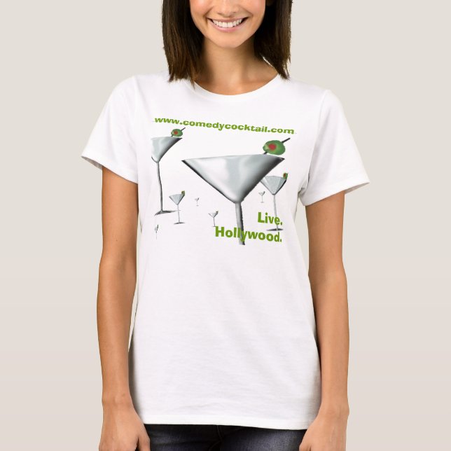 T-shirts FieldMartinis--Web site-vivo-hollywd--estreptococo (Frente)