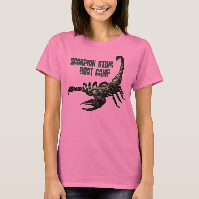 T-shirts Figura 3, SCORPION STING, BOOT CAMP (Frente)