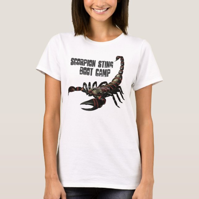 T-shirts Figura 3, SCORPION STING, BOOT CAMP (Frente)