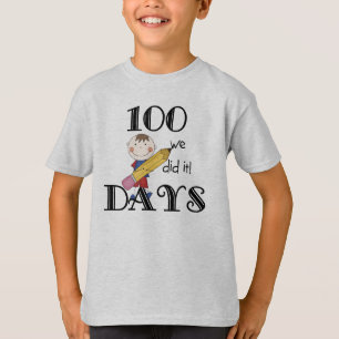 T-shirts Figura da vara 100 dias
