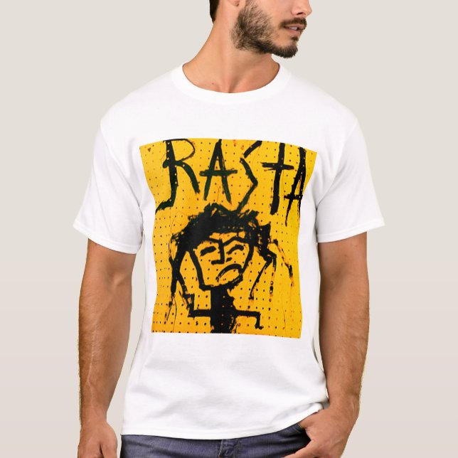 T-SHIRTS FIGURA DA VARA DE RASTA (Frente)
