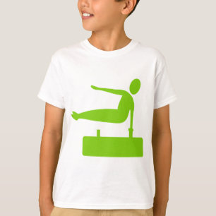 T-shirts Figura de compartimentação - Verde marciano