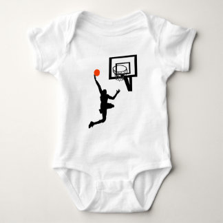 T-shirts Figura do basquetebol que faz um Layup