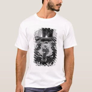 T-shirts Figura preta hydra do sótão