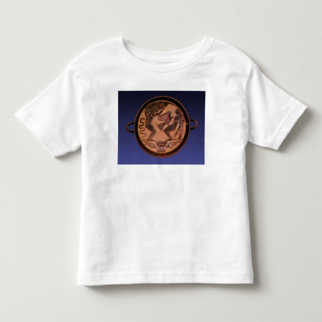 T-shirts Figura preta kylix (Frente)