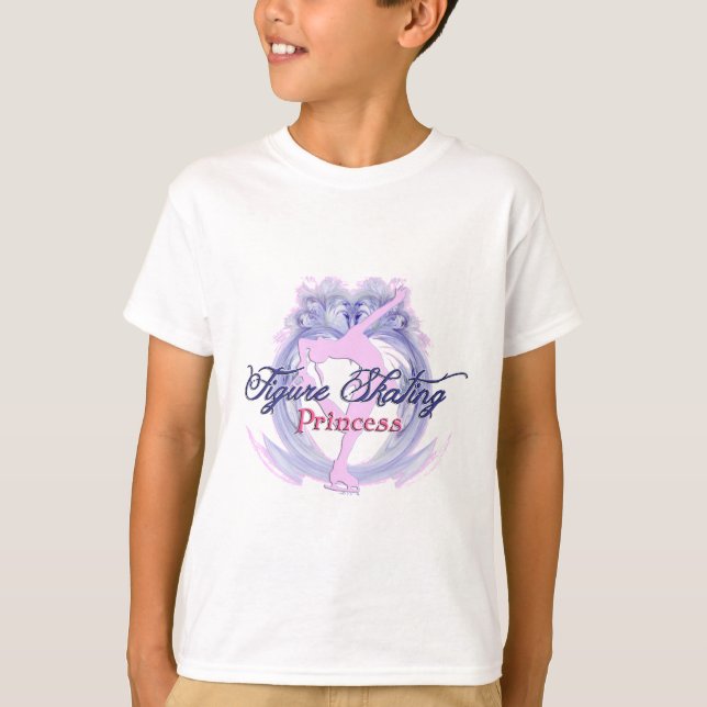 T-shirts Figura Skating Princess (Frente)
