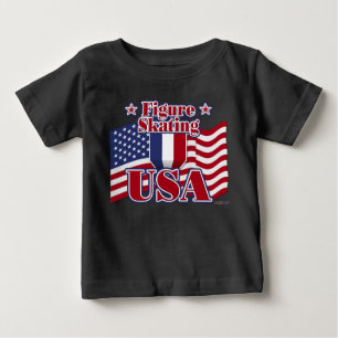 T-shirts Figura Skating USA