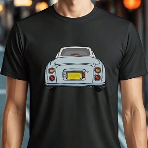 T-shirts Figuras em preto-e-branco-escuro-quádruplo