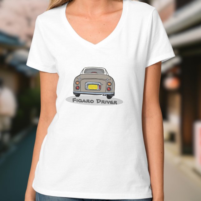 T-shirts Figuras Topaz Figaro Nome do Driver (Fun Figaro Driver shirt perfect for the topaz Figaro owner)