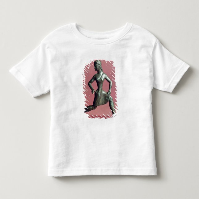 T-shirts Figurina de uma garota correndo. (Frente)