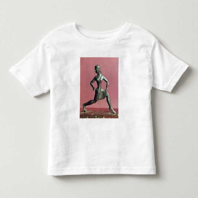 T-shirts Figurina de uma garota correndo. (Frente)