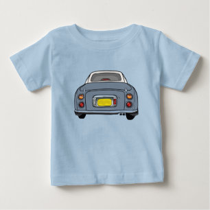T-shirts Figurinhas Carro Figaro Cinza Fofo