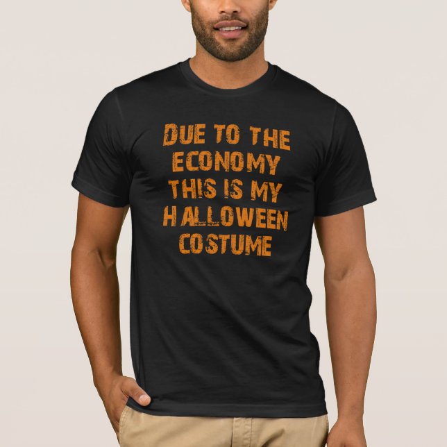 T-shirts Figurino de Halloween (Frente)