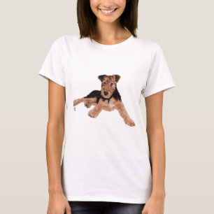 T-shirts Filhote de Airedale, Lakeland, Welsh Terrier