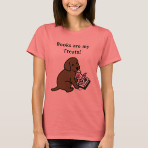 T-shirts Filhote de cachorro curioso de Labrador do