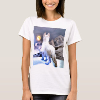 T-shirts Filhote de cachorro da neve