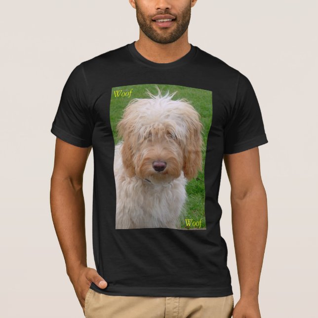 T-shirts filhote de cachorro do cockerpoo (Frente)