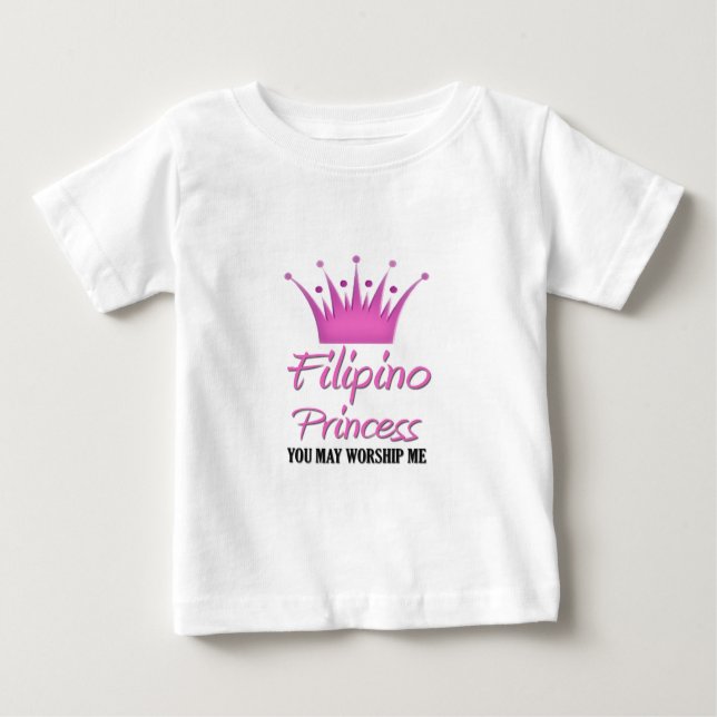 T-shirts Filipino Princesa (Frente)