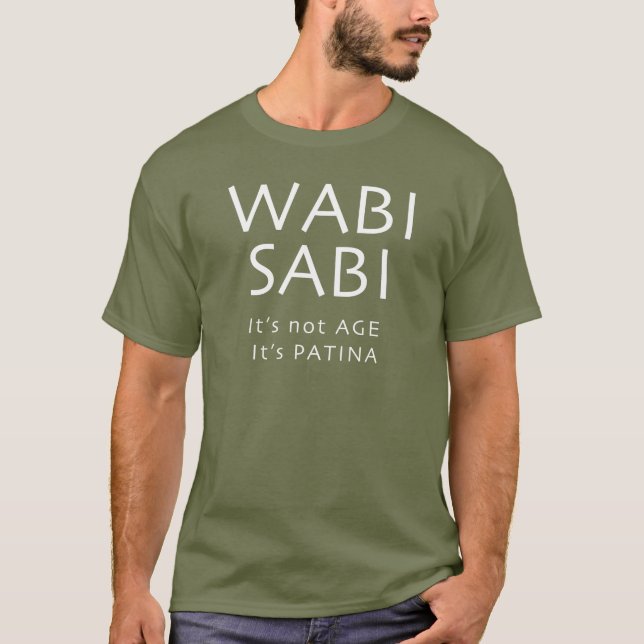 T-shirts Filosofia japonesa de Wabi Sabi para seu (Frente)