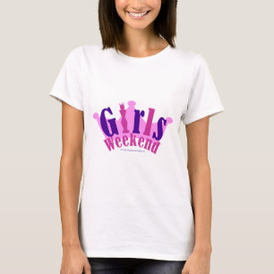 T-shirts Fim de Semana de Meninas